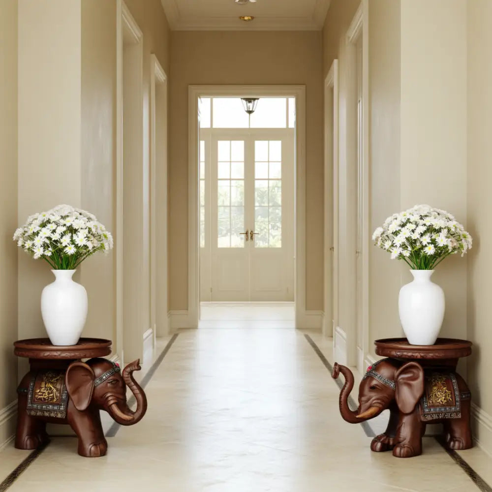 Porte plante elephant