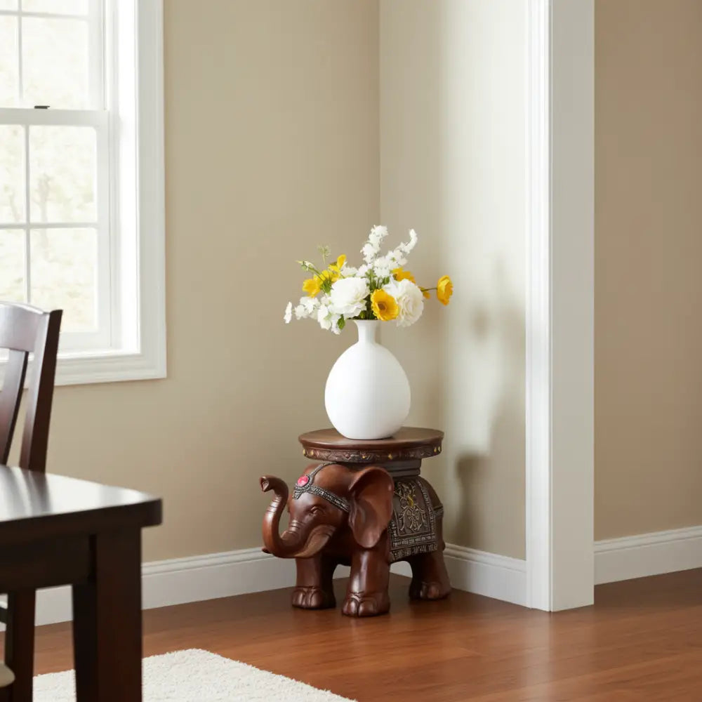 Porte plante elephant