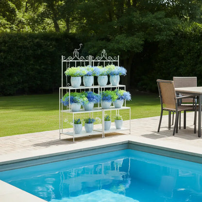 Porte plante exterieur metal