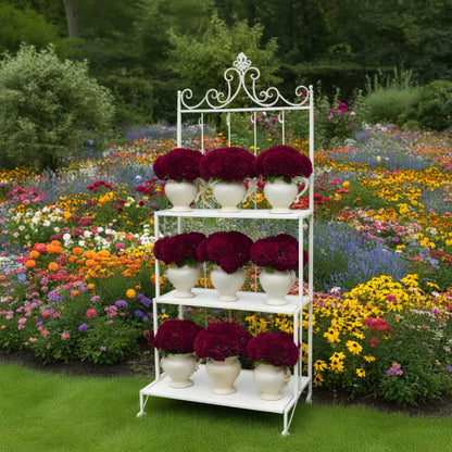 Porte plante exterieur metal