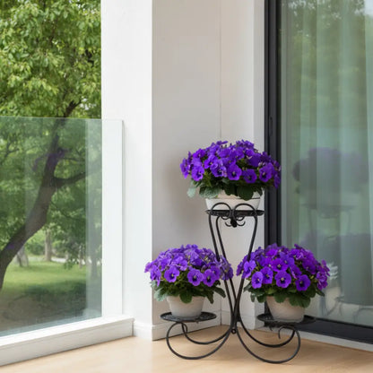 Porte plante fer forgé pas cher