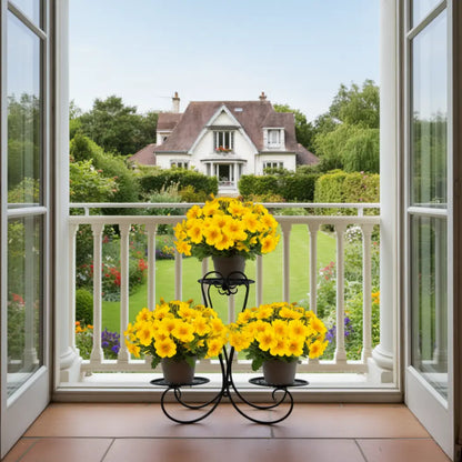 Porte plante fer forgé pas cher