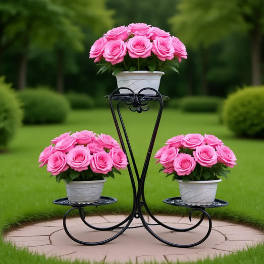 Porte plante fer forgé pas cher