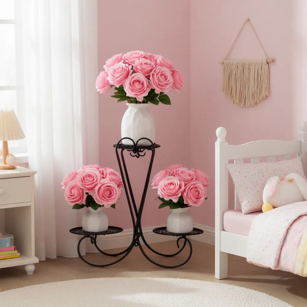 Porte plante fer forgé pas cher