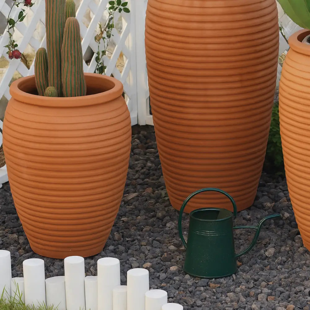 Pot de fleur 50 cm terre cuite