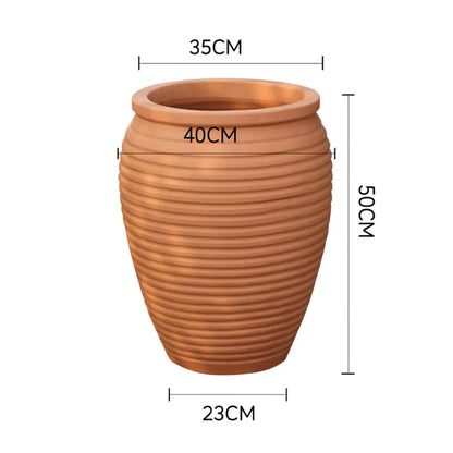 Pot de fleur 50 cm terre cuite