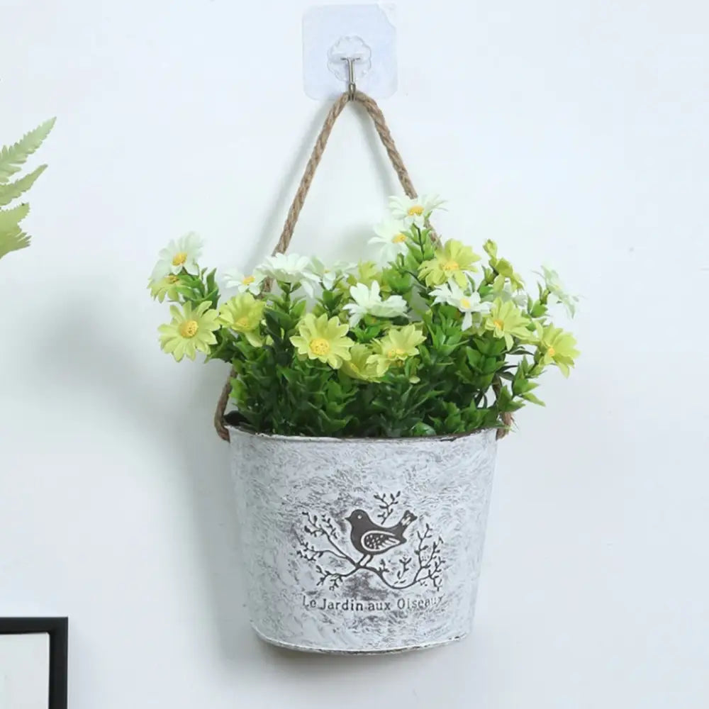Pot de fleur à suspendre au mur
