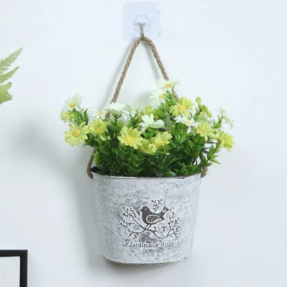 Pot de fleur à suspendre au mur