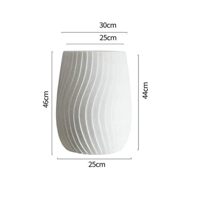 Pot de fleur blanc intérieur