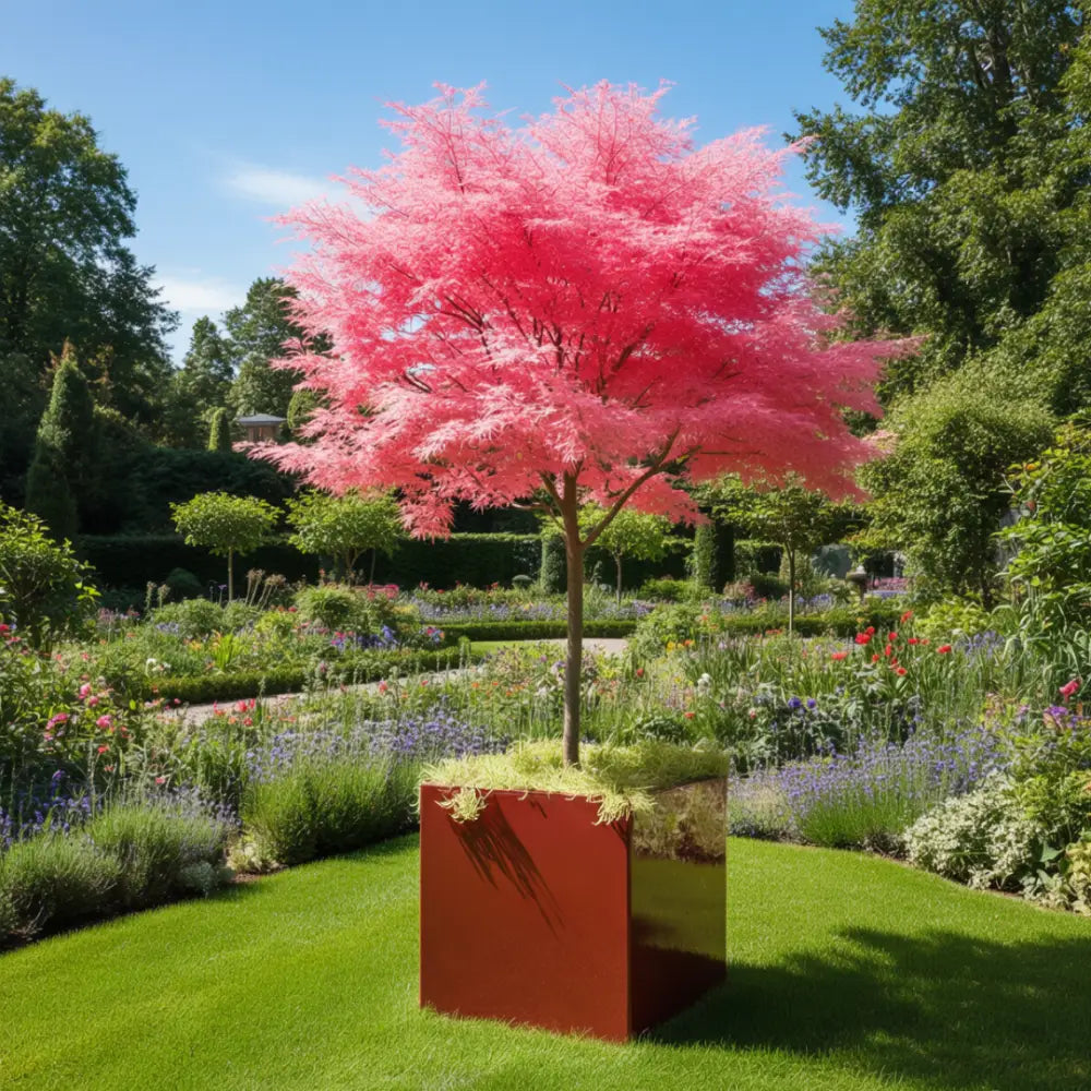 Pot de fleur carré 100x100