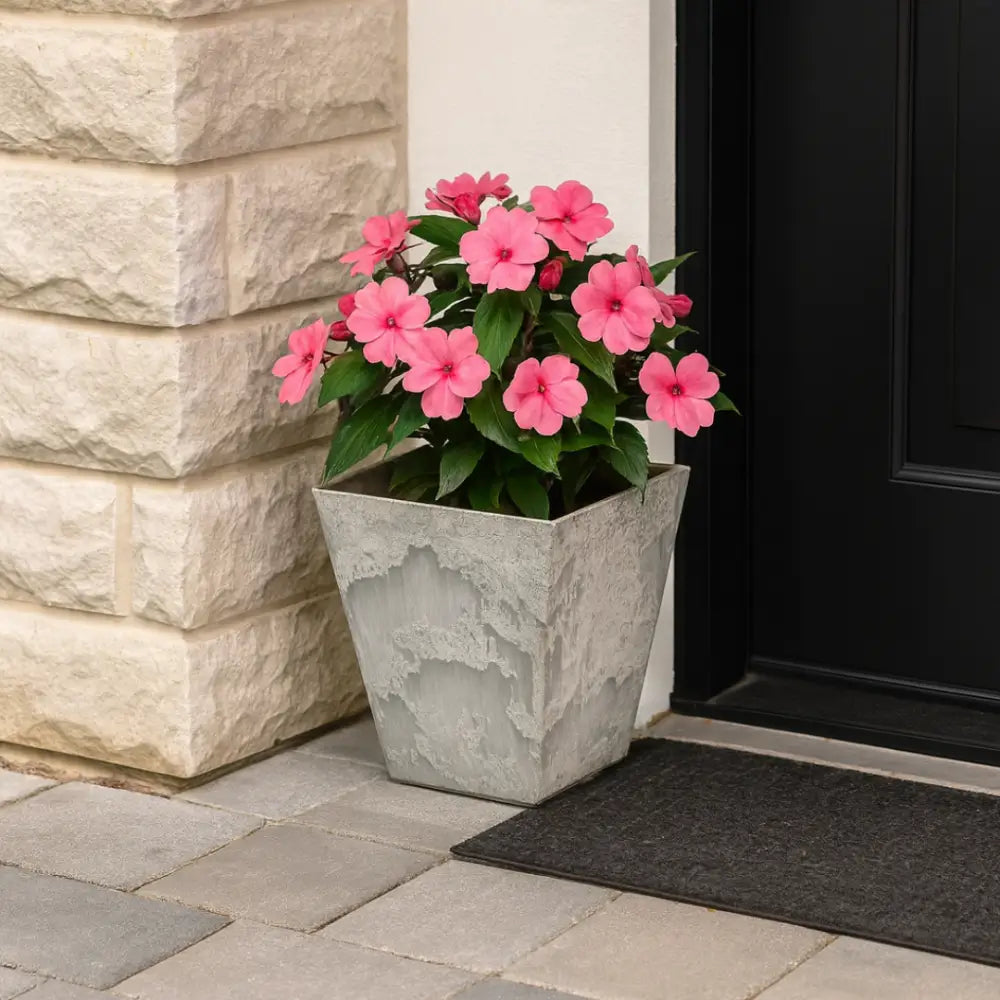 Pot de fleur carré 25x25