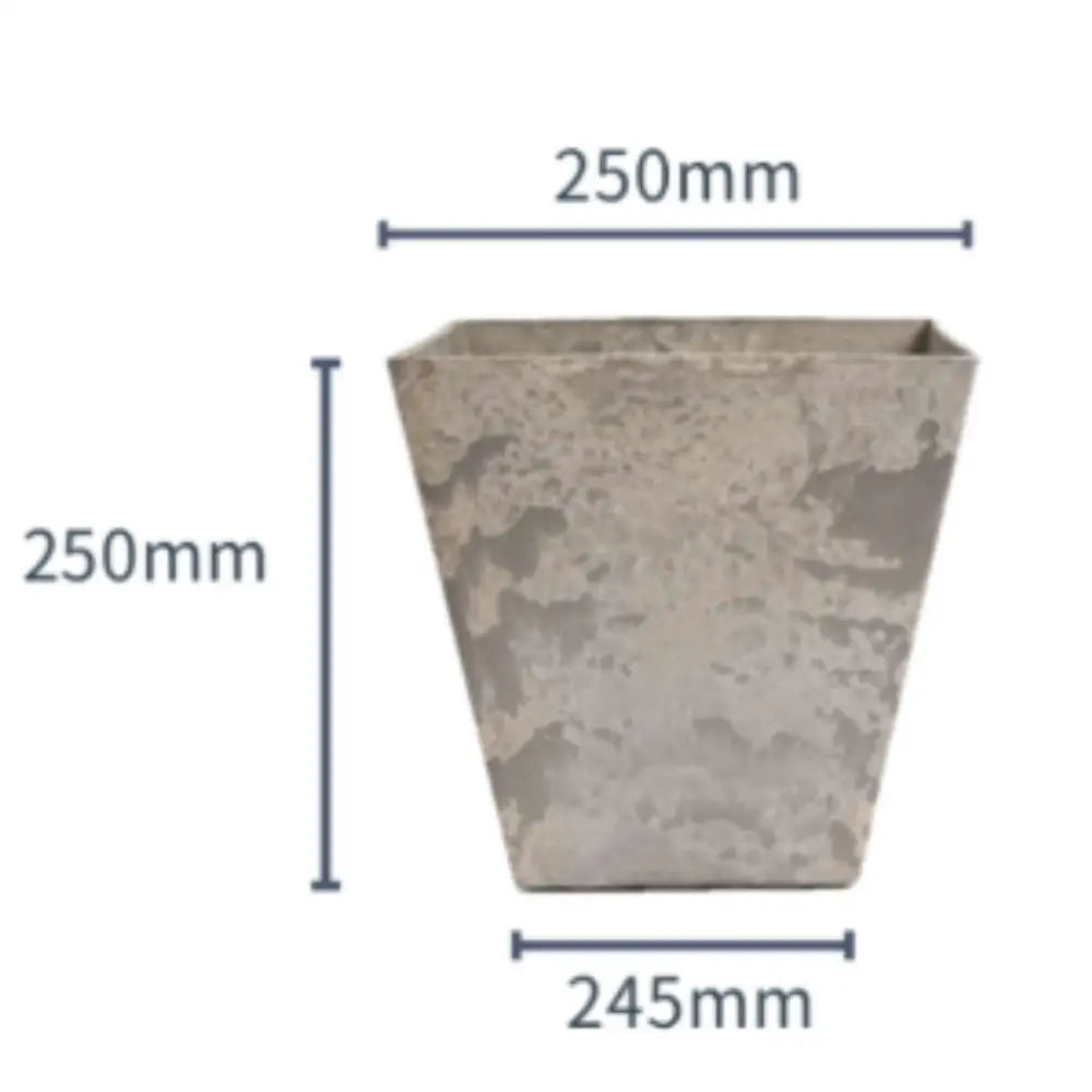 Pot de fleur carré 25x25