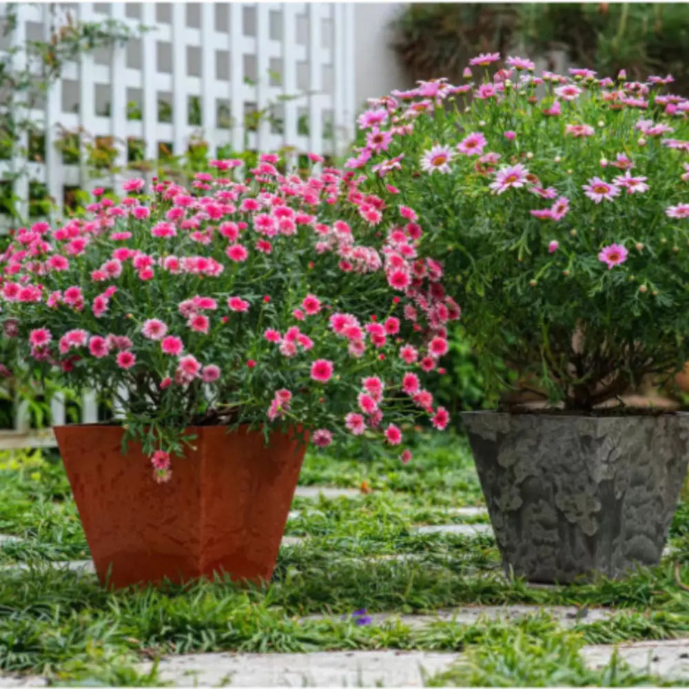 Pot de fleur carré 25x25