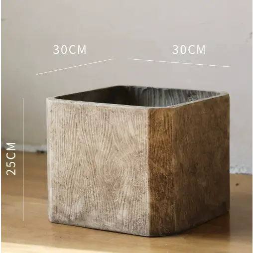 Pot de fleur carré 30x30