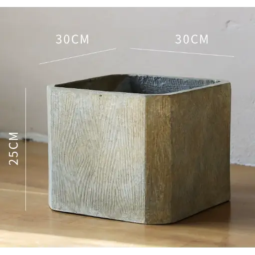 Pot de fleur carré 30x30