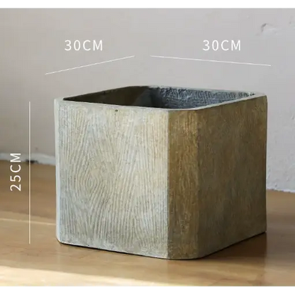 Pot de fleur carré 30x30