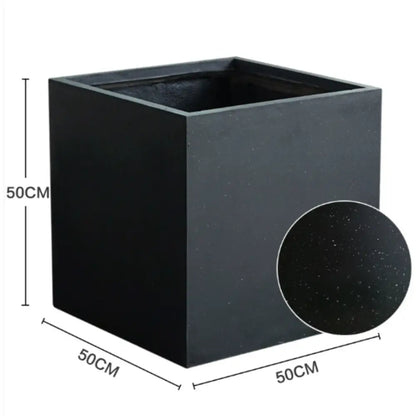 Pot de fleur carré 50x50