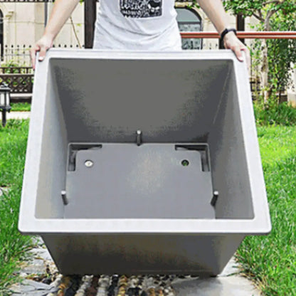 Pot de fleur carré 80x80