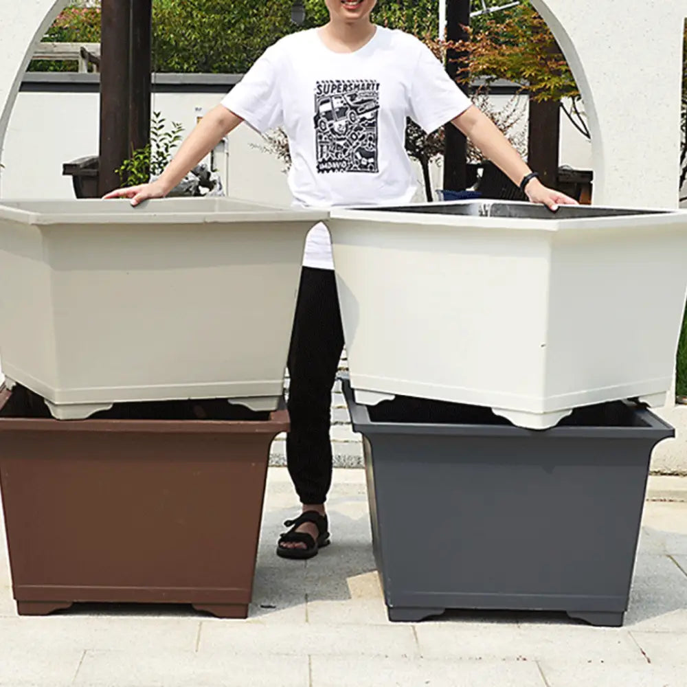 Pot de fleur carré 80x80