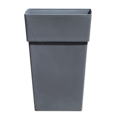 Pot de fleur carré anthracite