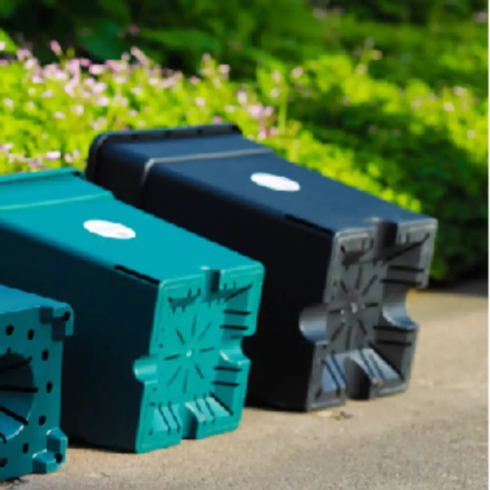 Pot de fleur carré en plastique