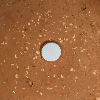 Pot de fleur carré en terre cuite