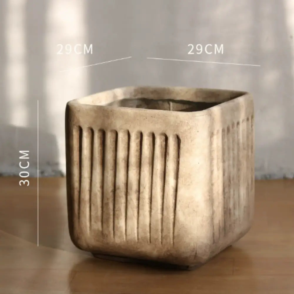 Pot de fleur carré intérieur