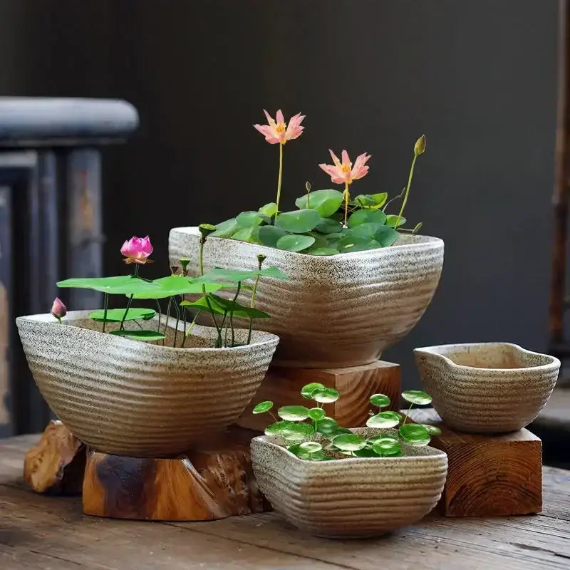 Pot de fleur décoratif intérieur