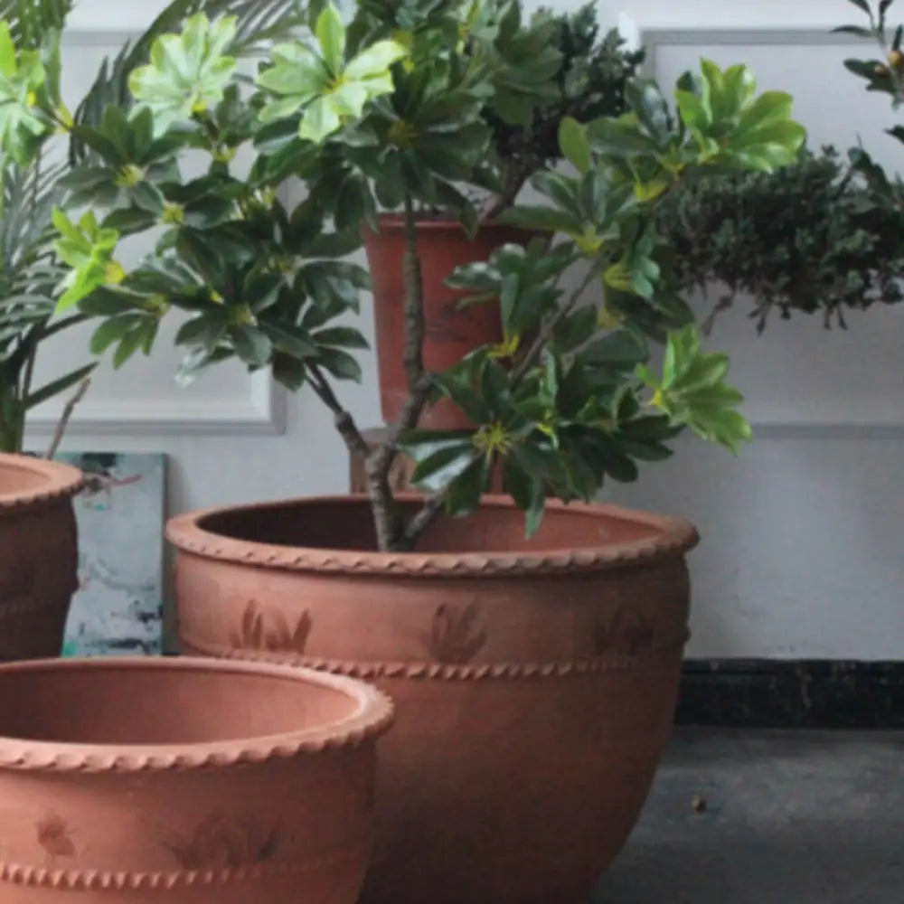 Pot de fleur diamètre 60 terre cuite