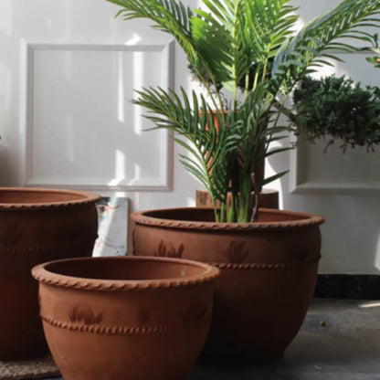 Pot de fleur diamètre 60 terre cuite