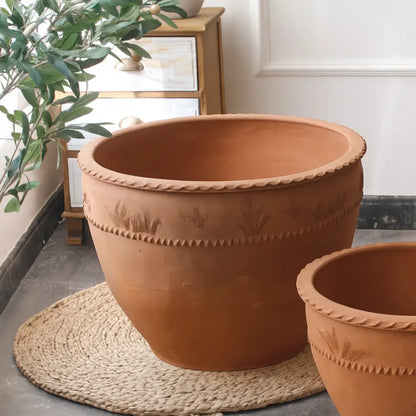Pot de fleur diamètre 70 cm terre cuite