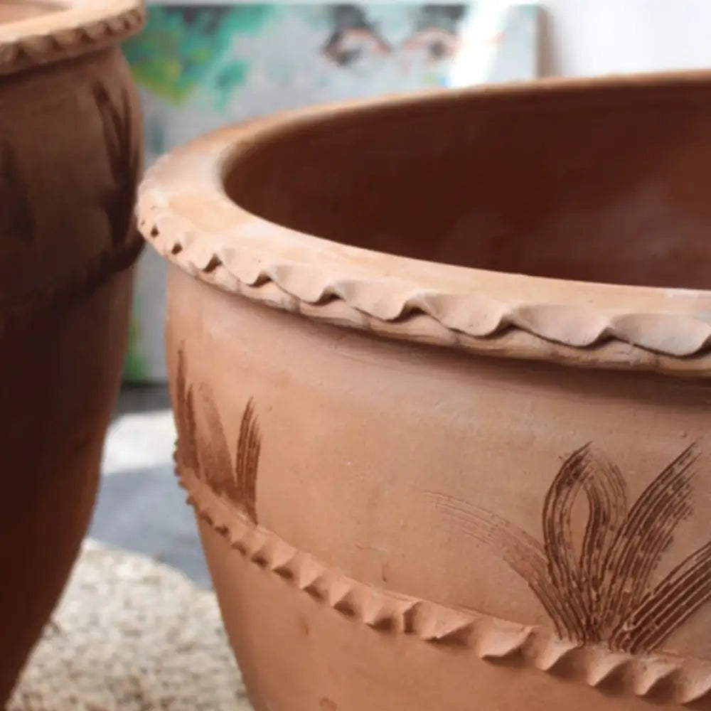 Pot de fleur diamètre 70 cm terre cuite