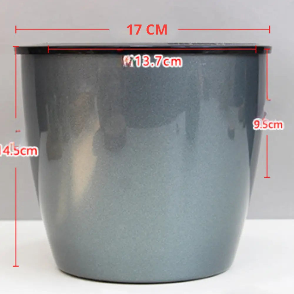 Pot de fleur en plastique de couleur