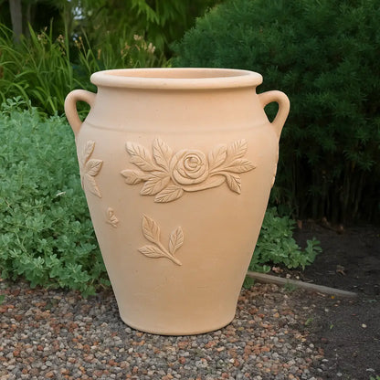 Pot de fleur en terre cuite grande taille