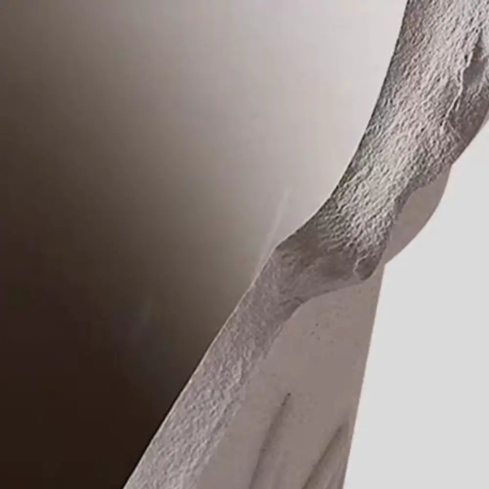 Lot de 12 pot de fleur en terre cuite gris