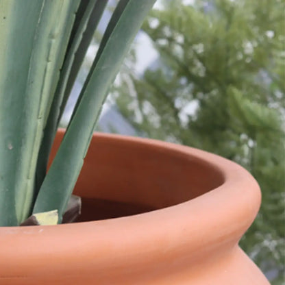 Pot de fleur en terre cuite hauteur 80 cm