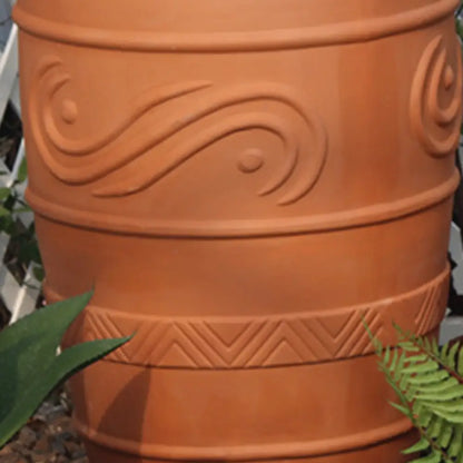 Pot de fleur en terre cuite hauteur 80 cm