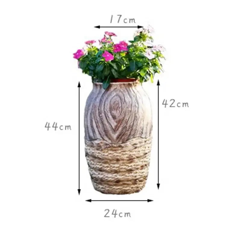 Pot de fleur extérieur design