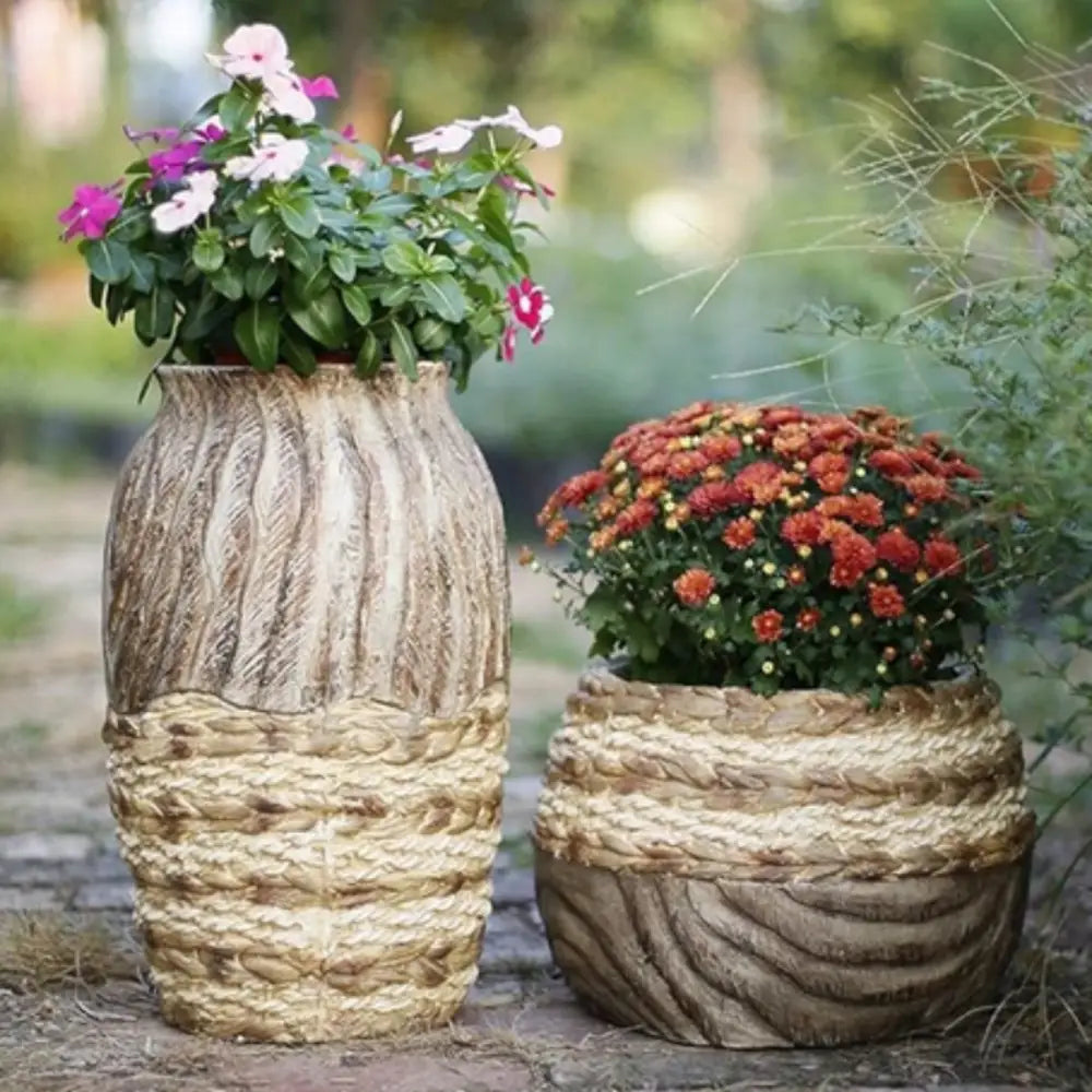 Pot de fleur extérieur design