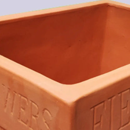 Pot de fleur extérieur en terre cuite