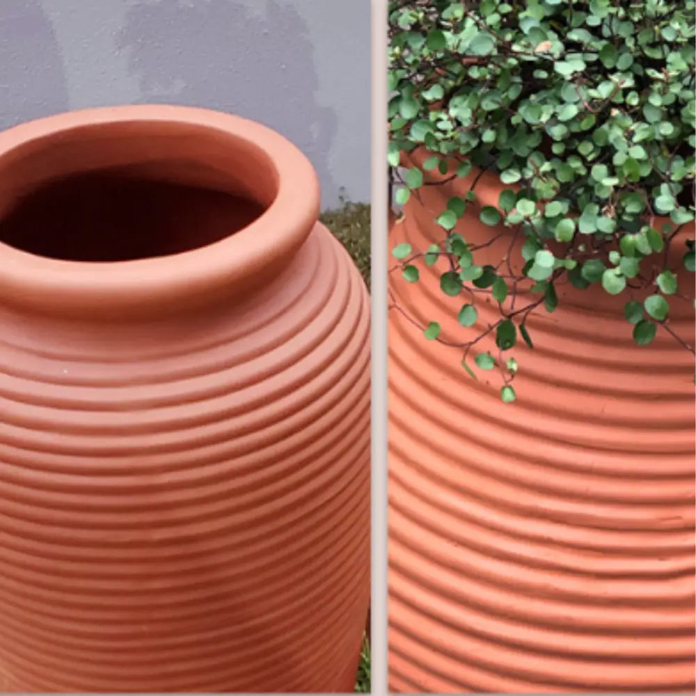 Pot de fleur extérieur grande taille terre cuite