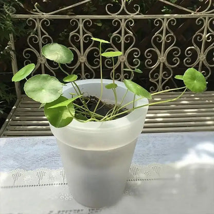 Pot de fleur extérieur lumineux