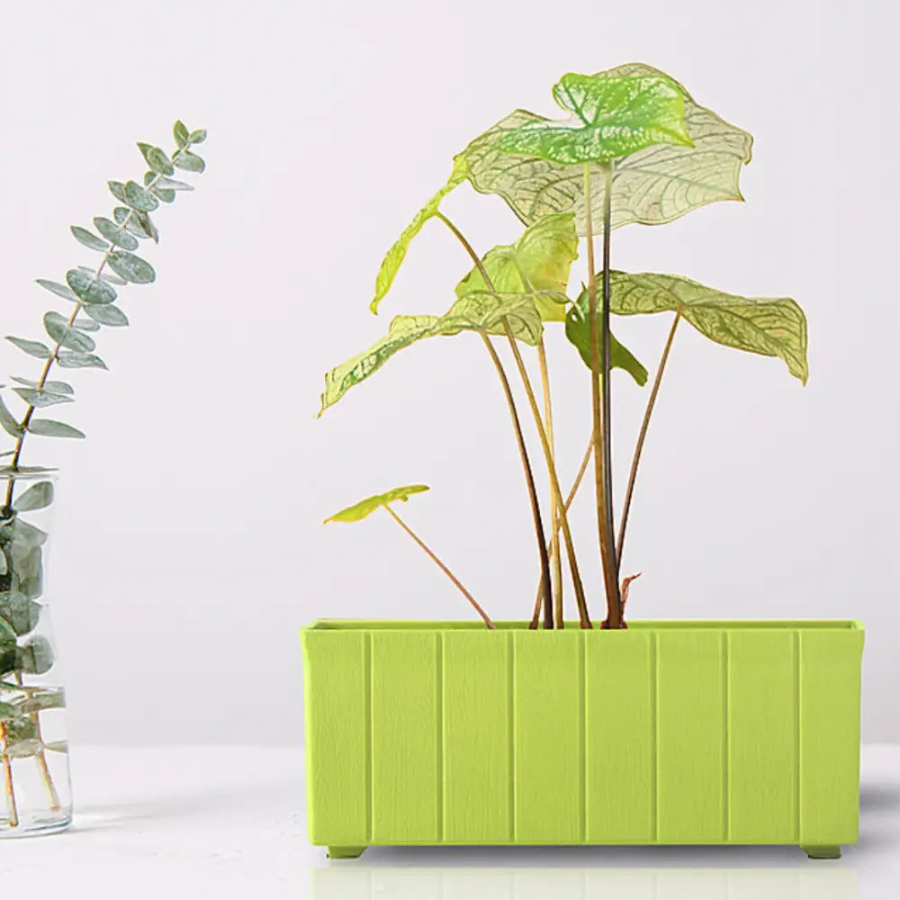 Pot de fleur extérieur rectangulaire