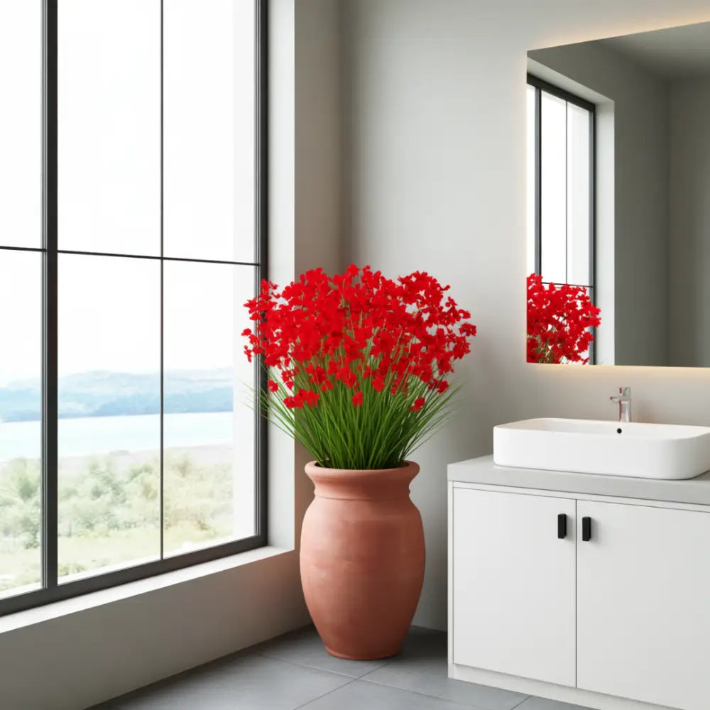 Pot de fleur extérieur xxl terre cuite