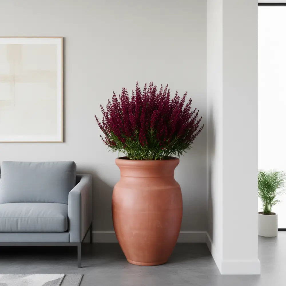 Pot de fleur extérieur xxl terre cuite