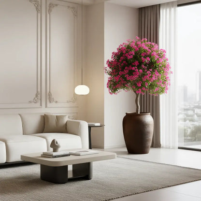 Pot de fleur géant terre cuite