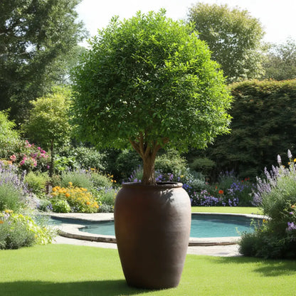 Pot de fleur géant terre cuite