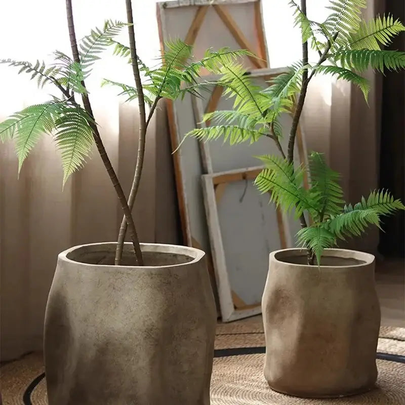 Pot de fleur haut intérieur