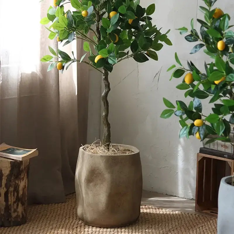 Pot de fleur haut intérieur