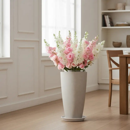 Pot de fleur haut plastique
